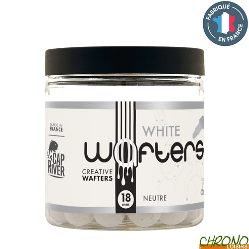 Bouillettes Equilibrées Cap River Creative Wafter White 18mm 100g (Neutre) 1 Bouillettes Equilibrées Cap River Creative Wafter White 18mm 100g (Neutre)