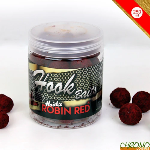 Bouillettes + Dumbells Pro Elite Baits Gold Hard Robin Red 250ml 1 Bouillettes + Dumbells Pro Elite Baits Gold Hard Robin Red 250ml