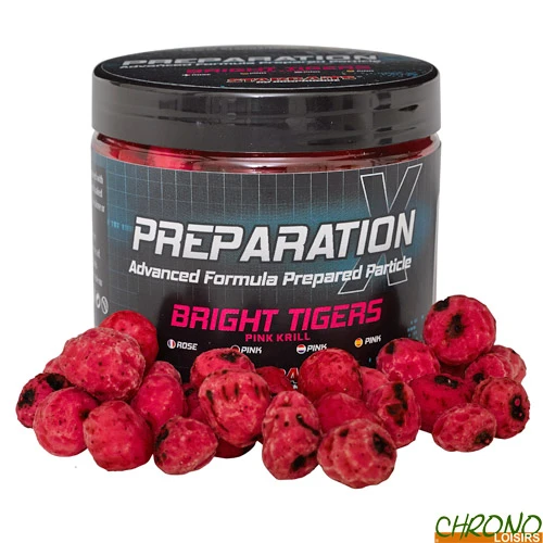 Noix Tigrées Starbaits X Bright Rose Krill 200ml 1 Noix Tigrées Starbaits X Bright Rose Krill 200ml