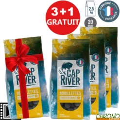 Bouillettes Cap River Choco Malt 20mm 2.5kg (x3)
