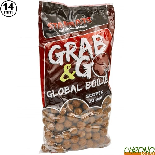 Bouillettes Starbaits Grab & Go Scopex 14mm 2.5kg 1 Bouillettes Starbaits Grab & Go Scopex 14mm 2.5kg