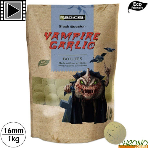 Bouillettes Radical Vampire Garlic 1kg 16mm 1 Bouillettes Radical Vampire Garlic 1kg 16mm