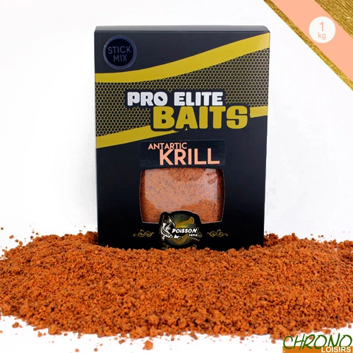 Stick Mix Pro Elite Baits Gold Antartic Krill 1kg 1 Stick Mix Pro Elite Baits Gold Antartic Krill 1kg