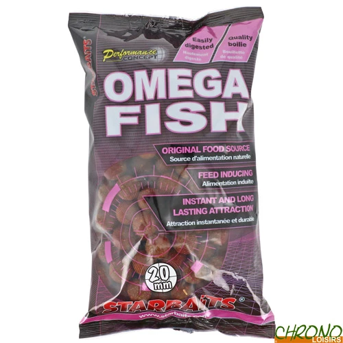 Bouillettes Starbaits Performance Concept Omega Fish 20mm 1kg 1 Bouillettes Starbaits Performance Concept Omega Fish 20mm 1kg