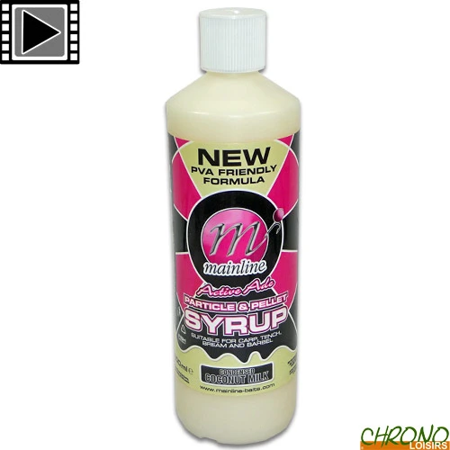 Attractant Mainline Syrup Particle & Pellet Coconut Milk 500ml 1 Attractant Mainline Syrup Particle & Pellet Coconut Milk 500ml