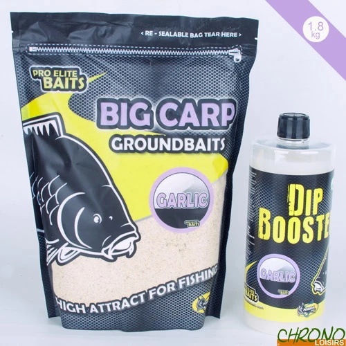 Pack Appâts Pro Elite Baits Method Mix + Attractant Garlic 1 Pack Appâts Pro Elite Baits Method Mix + Attractant Garlic