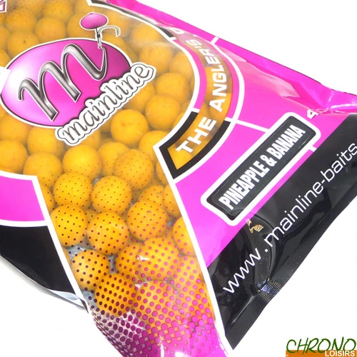 Bouillettes Mainline Response Pineapple & Banana 15mm 450g 1 Bouillettes Mainline Response Pineapple & Banana 15mm 450g