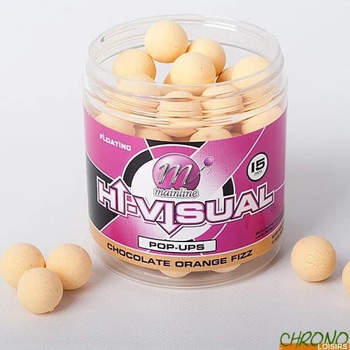 Pop Ups Mainline Washed Out Orange - Chocolat Orange 15mm 250ml 1 Pop Ups Mainline Washed Out Orange - Chocolat Orange 15mm 250ml