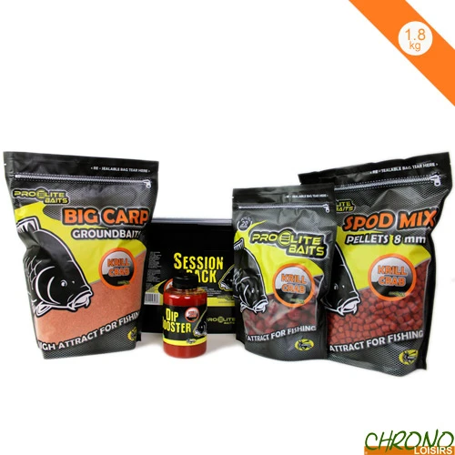 Pack Session Pro Elite Baits Classic Krill & Crab 1 Pack Session Pro Elite Baits Classic Krill & Crab