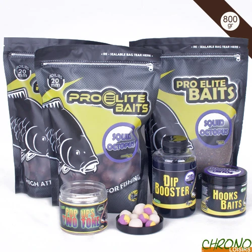 Pack Appâts Pro Elite Baits Squid & Octopus 1 Pack Appâts Pro Elite Baits Squid & Octopus