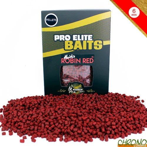 Pellets Pro Elite Baits Gold Robin Red 6mm 1kg 1 Pellets Pro Elite Baits Gold Robin Red 6mm 1kg