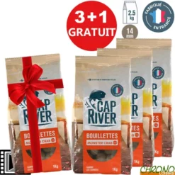 Bouillettes Cap River Monster Crab 16mm 2.5kg (x3)