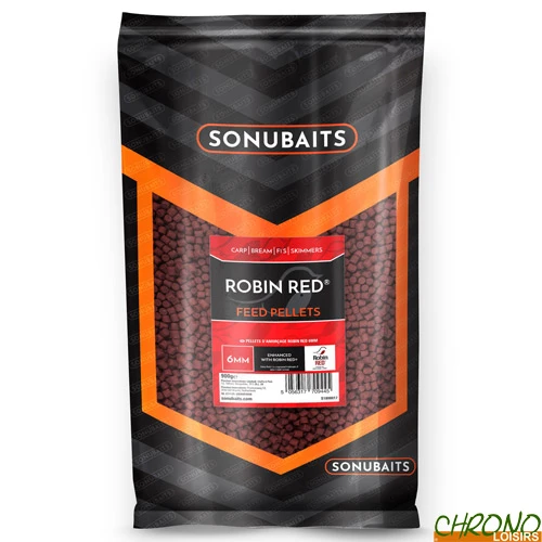 Pellets Sonubaits Robin Red Feed 6mm 900g 1 Pellets Sonubaits Robin Red Feed 6mm 900g