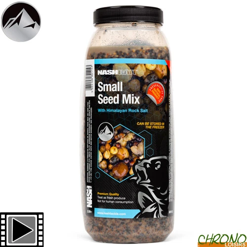 Graines Nashbait Small Seed Mix 2.5L 1 Graines Nashbait Small Seed Mix 2.5L