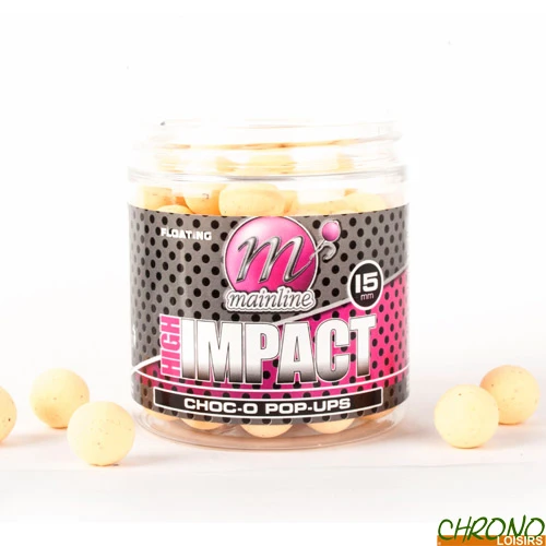 Pop Ups Mainline High Impact Choc-O 15mm 250ml 1 Pop Ups Mainline High Impact Choc-O 15mm 250ml