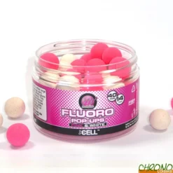 Pop Ups Mainline Fluoro Pink & White Cell 14mm 150ml