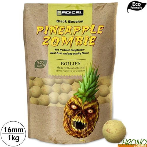 Bouillettes Radical Pineapple Zombie 16mm 1kg 1 Bouillettes Radical Pineapple Zombie 16mm 1kg