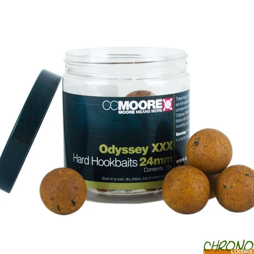 Bouillettes CC Moore Odyssey XXX Hard Hookbaits 24mm 1 Bouillettes CC Moore Odyssey XXX Hard Hookbaits 24mm